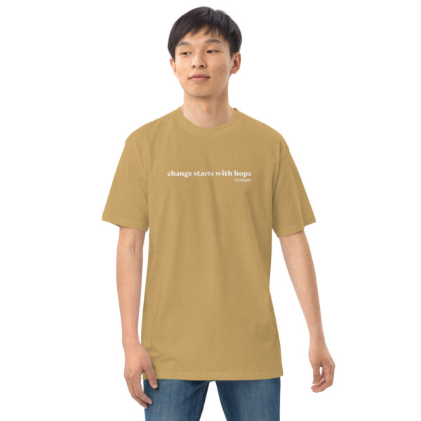 Change Starts with Hope Heavyweight Tee - Image 15